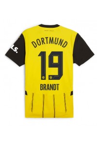 Borussia Dortmund Julian Brandt #19 Jalkapallovaatteet Kotipaita 2024-25 Lyhythihainen